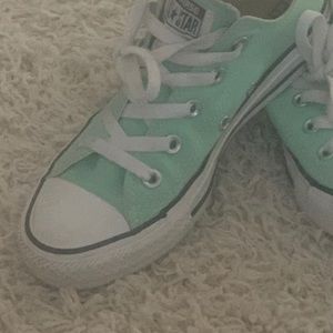 Mint Green Unisex Converse